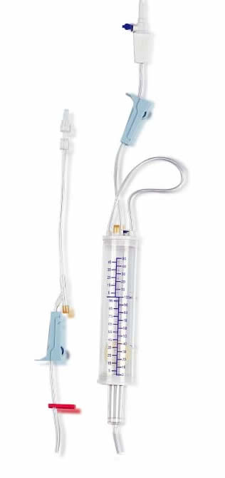 Infusion Sets(Soft burette) For Infusion Bags and Bottles60 Drops=1±0 1mlFlexible Drip Chamber with FilterRoller ClampSlip or lock Adapter with Protective CapLatex Latex-free Injection siteFor Gravity UseSterile For Infusion Bags and Bottles 60 Drops=1±0.